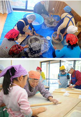そばの収穫祭 第四回「年越しそばづくり」